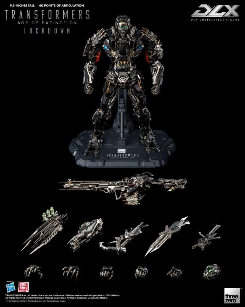 Transformers Age of Extinction Dlx Lokdown Action Figure - immagine 2