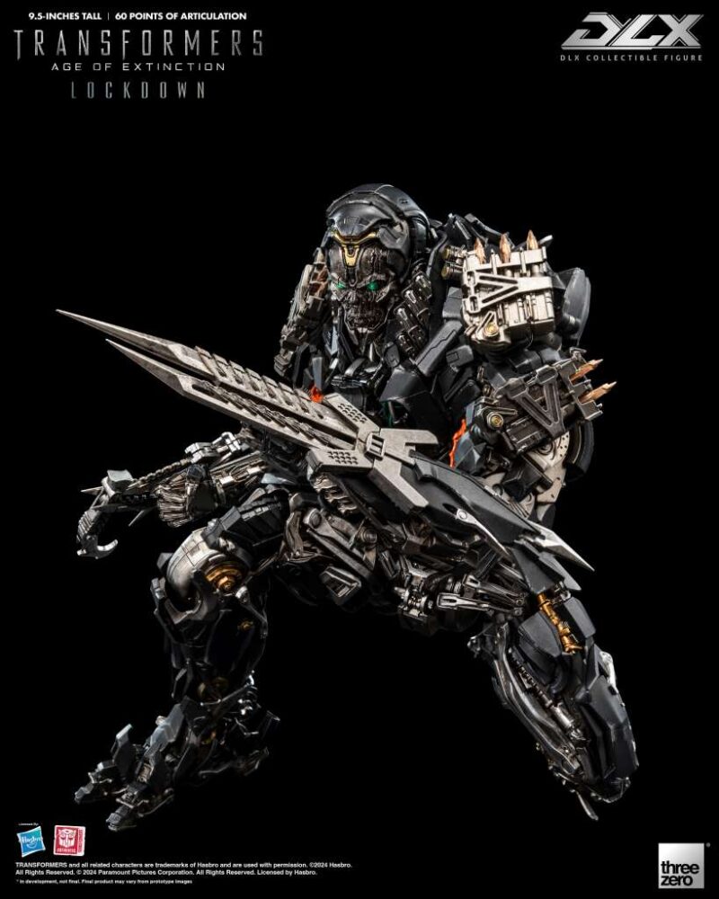 Transformers Age of Extinction Dlx Lokdown Action Figure - immagine 3