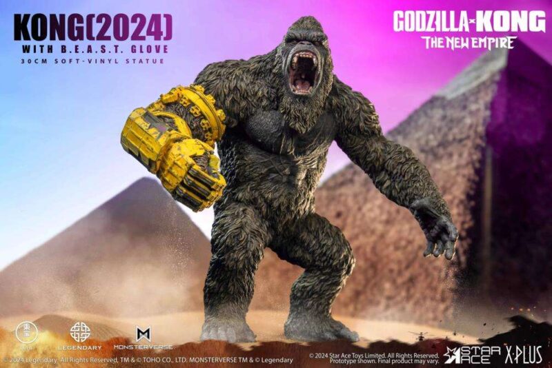 Godzilla x Kong Kong Soft Vinyl B.E.A.S.T. Glove Statue