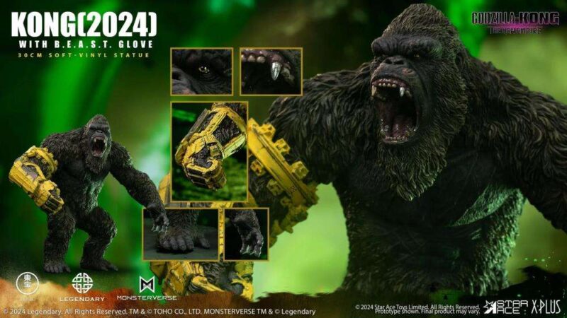 Godzilla x Kong Kong Soft Vinyl B.E.A.S.T. Glove Statue - immagine 2