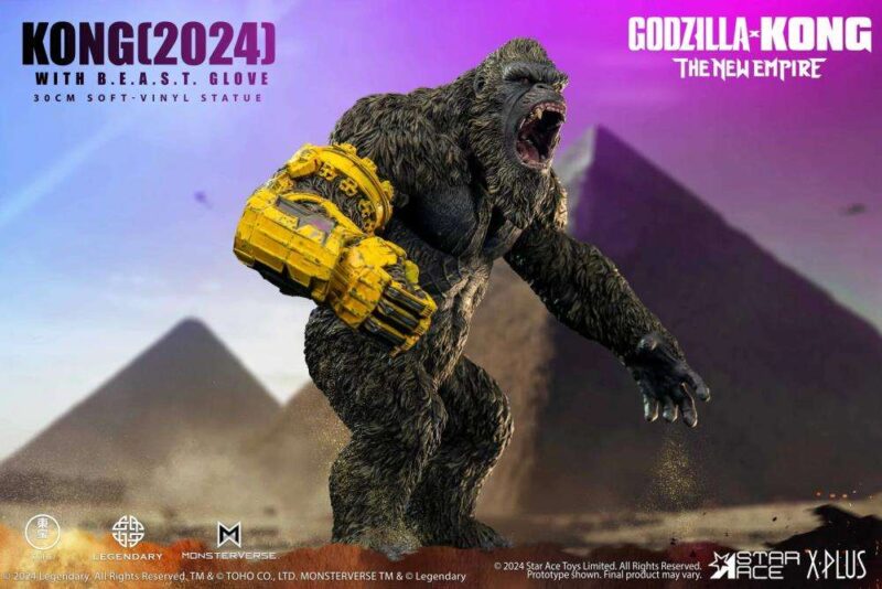 Godzilla x Kong Kong Soft Vinyl B.E.A.S.T. Glove Statue - immagine 3