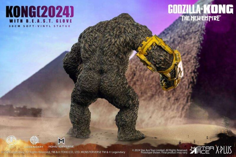 Godzilla x Kong Kong Soft Vinyl B.E.A.S.T. Glove Statue - immagine 4