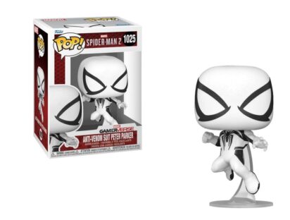 Spiderman 2 POP! Games Vinyl Figure Anti-Venom Peter 9 cm