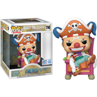 One Piece Pop! Deluxe Vinyl Figure Buggy The Clown Limited 9 cm (con bollino Fall Convention 2024)