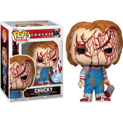 Bride of Chucky POP! Movie Vinyl Figure Chucky (Battle Damaged) Limited 9 cm
