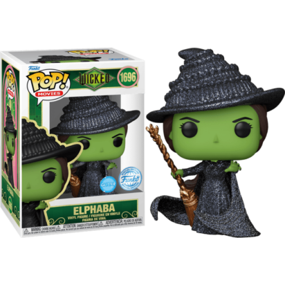 Wicked POP! Movies Vinyl Figure Elphaba Diamond Glitter Limited 9 cm
