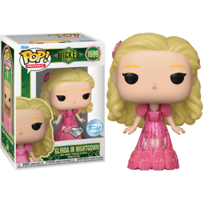 Wicked POP! Movies Vinyl Figure Glinda in Nightgown Diamond Glitter Limited 9 cm