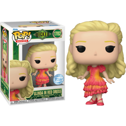 Wicked POP! Movies Vinyl Figure Glinda in Red Dress Limited 9 cm