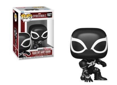 Spiderman 2 POP! Games Vinyl FigureHarry Osborn (Black Suit) 9 cm