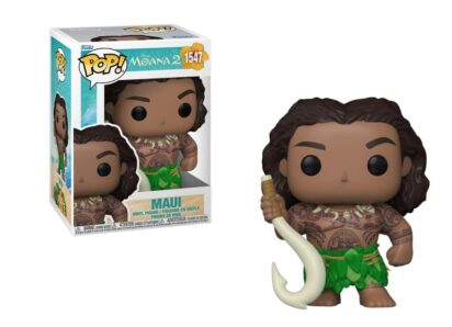 Moana 2 POP! & Buddy Vinyl Figure Maui with Fish Hook 9 cm
