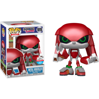 Sonic The Hedgehog Pop! Vinyl Figure Metal Knuckles Limited 9 cm (con bollino Fall Convention 2024)