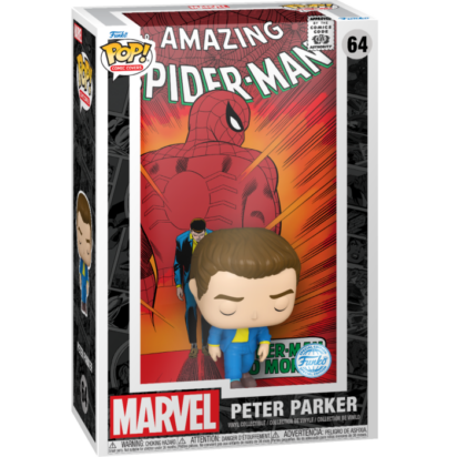 Marvel POP! Comic Cover Vinyl Figure Peter Parker The Amazing Spider-Man #50 Limited 9 cm