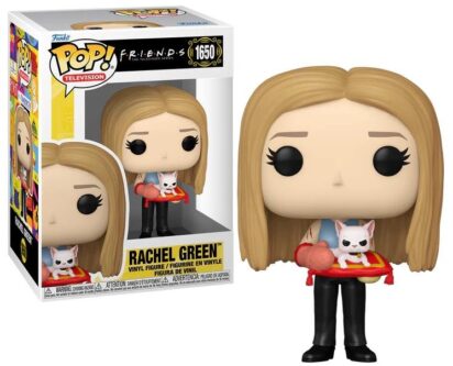 Friends POP! TV Vinyl Figure Rachel Green with Mrs. Whiskerson 9 cm