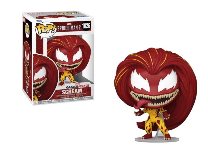 Spiderman 2 POP! Games Vinyl Figure Scream 9 cm