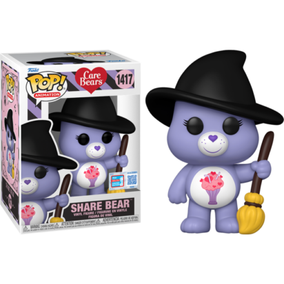 Care Bears Pop! Vinyl Figure Share Bear Limited 9 cm (con bollino Fall Convention 2024)