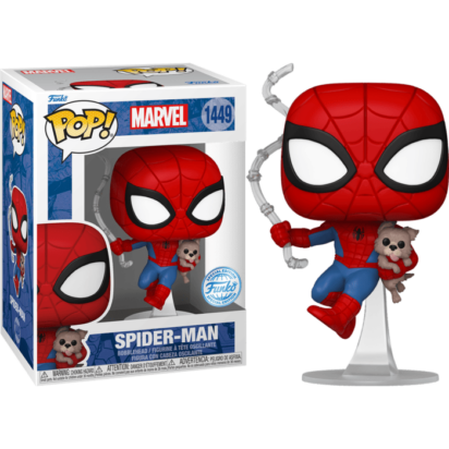 Marvel POP! Vinyl Figure Spider-Man with Sandwich the Dog Limited 9 cm
