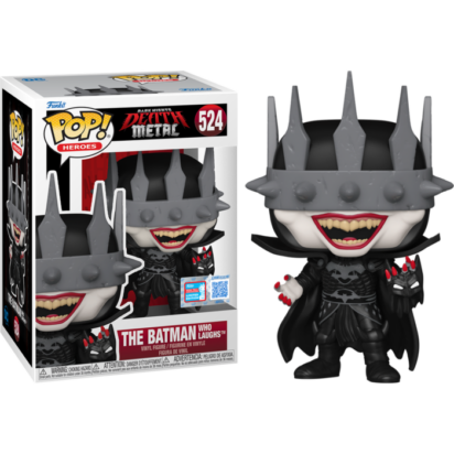 Dark Nights: Dark Metal Pop! Vinyl Figure The Batman who Laughs Limited 9 cm (con bollino Fall Convention 2024)