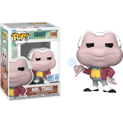 The Adventures of Ichabod and Mr. Toad Pop! Vinyl Figure Mr. Toad Limited 9 cm (con bollino Fall Convention 2024)