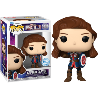 What If...? POP! Animation Vinyl Figure Captain Carter (1602) Limited 9 cm