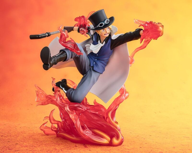 One Piece Figuarts ZERO Extra Battle PVC Statue Sabo Fire Fist Rook Check 19 cm - immagine 2
