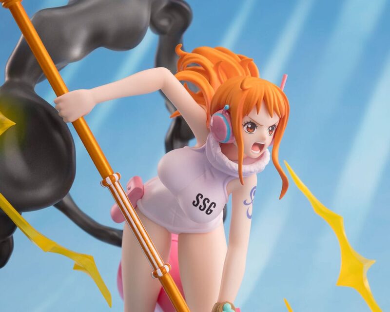 One Piece Figuarts ZERO Extra Battle PVC Statue Nami Lightning Blast 17 cm - immagine 4