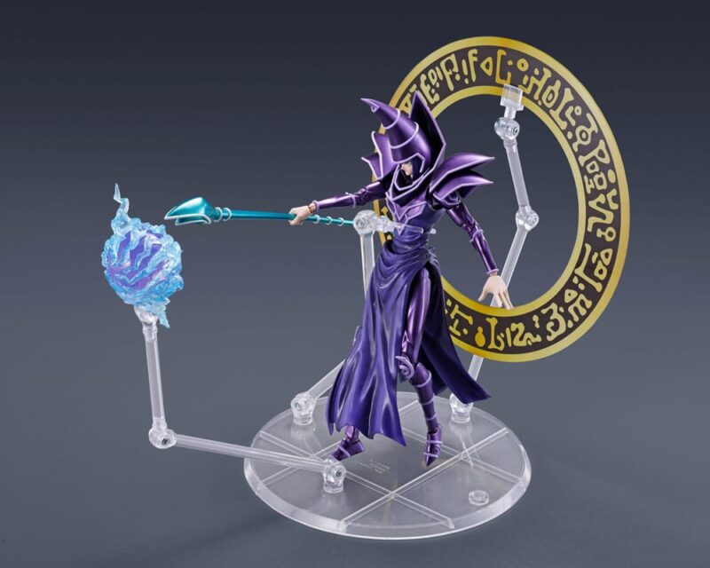 Yu-Gi-Oh! S.H. MonsterArts Action Figure Dark Magician 19 cm - immagine 4