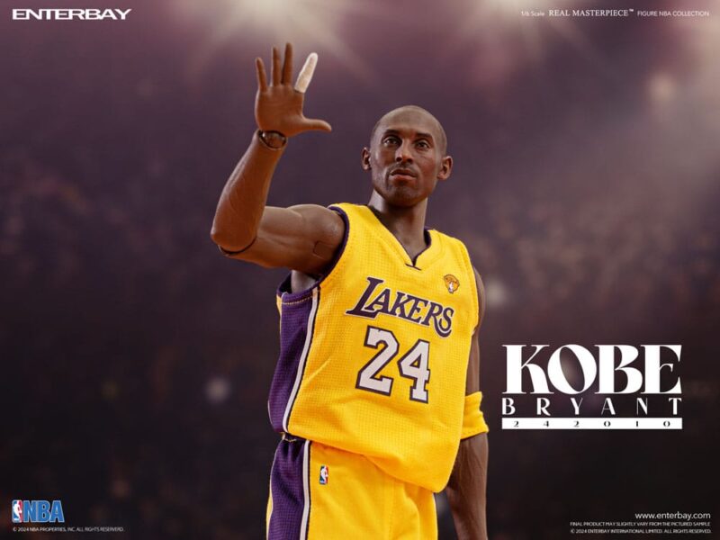 NBA Collection Real Masterpiece Actionfigur 1/6 Kobe Bryant 242010 Limited Edtition 30 cm - immagine 5