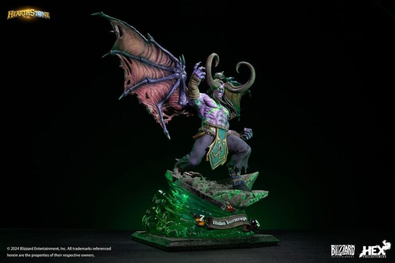 Hearthstone Statue Illidan Stormrage 33 cm - immagine 3