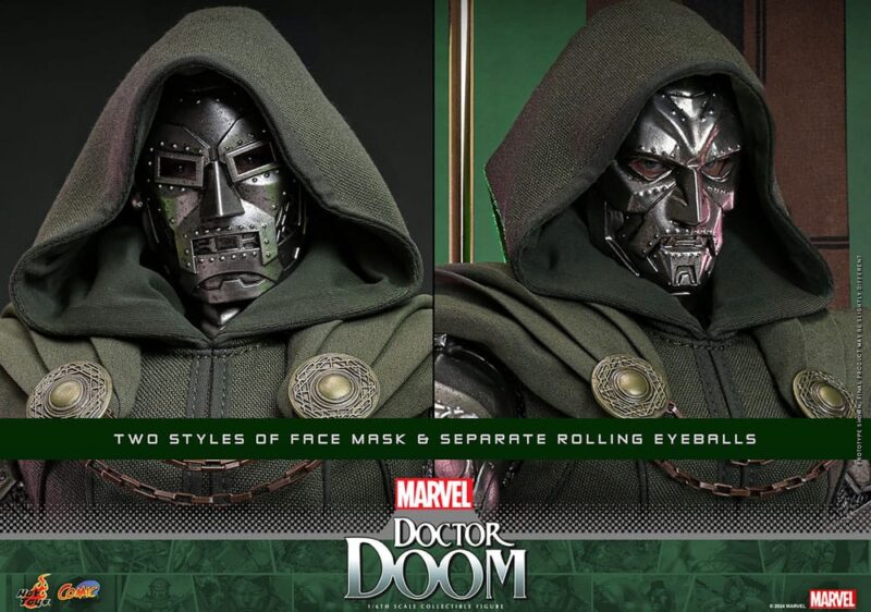 Marvel Comic Masterpiece Action Figure 1/6 Doctor Doom 33 cm - immagine 6