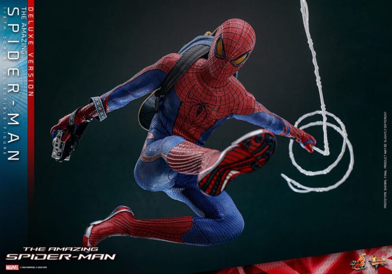 The Amazing Spider-Man Movie Masterpiece Action Figure 1/6 Spider-Man (Deluxe Version) 30 cm - immagine 6