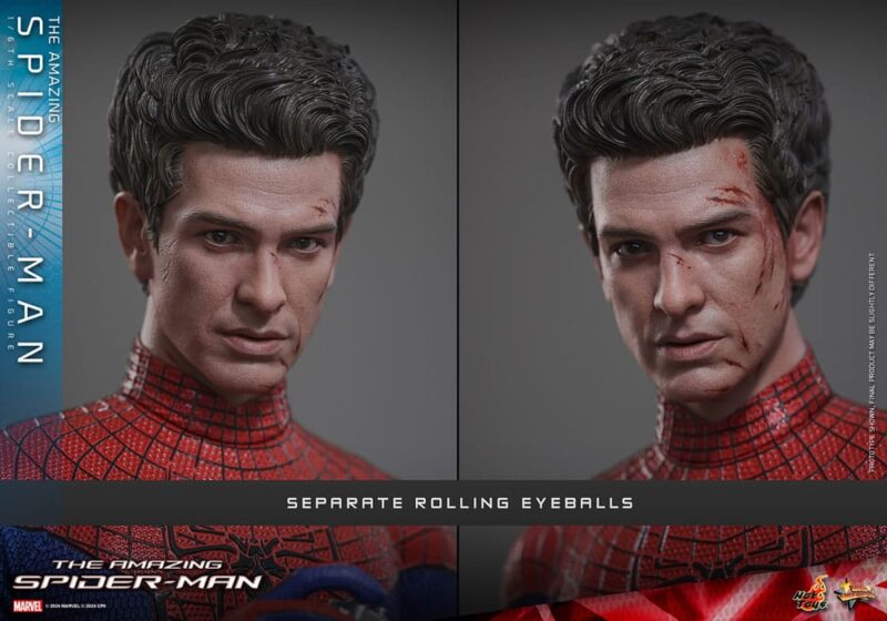 The Amazing Spider-Man Movie Masterpiece Action Figure 1/6 Spider-Man (Deluxe Version) 30 cm - immagine 8