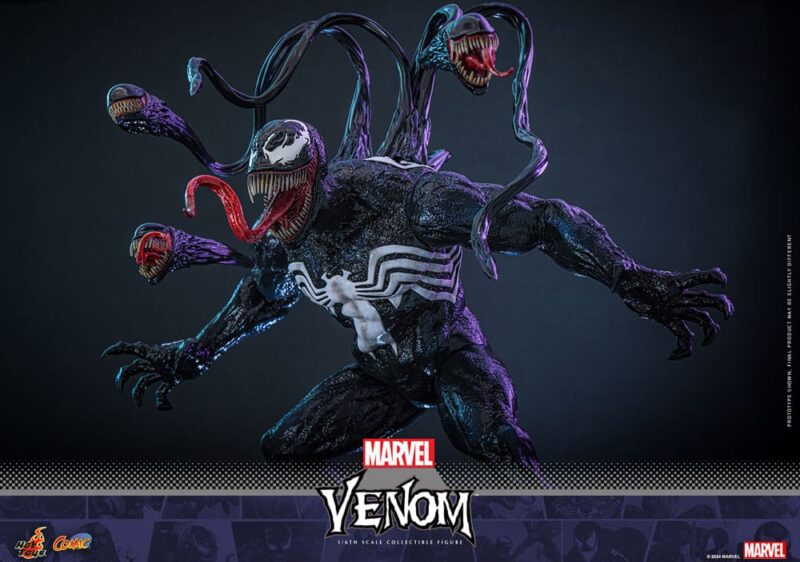 Marvel Comic Masterpiece Action Figure 1/6 Venom 39 cm - immagine 8