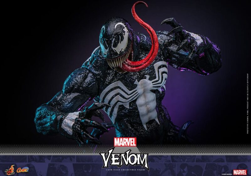 Marvel Comic Masterpiece Action Figure 1/6 Venom 39 cm - immagine 6