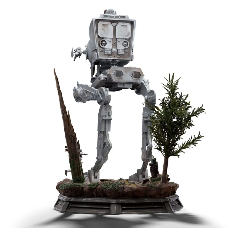 Star Wars Demi Art Scale Statue 1/20 AT-ST and Chewbacca 53 cm - immagine 3