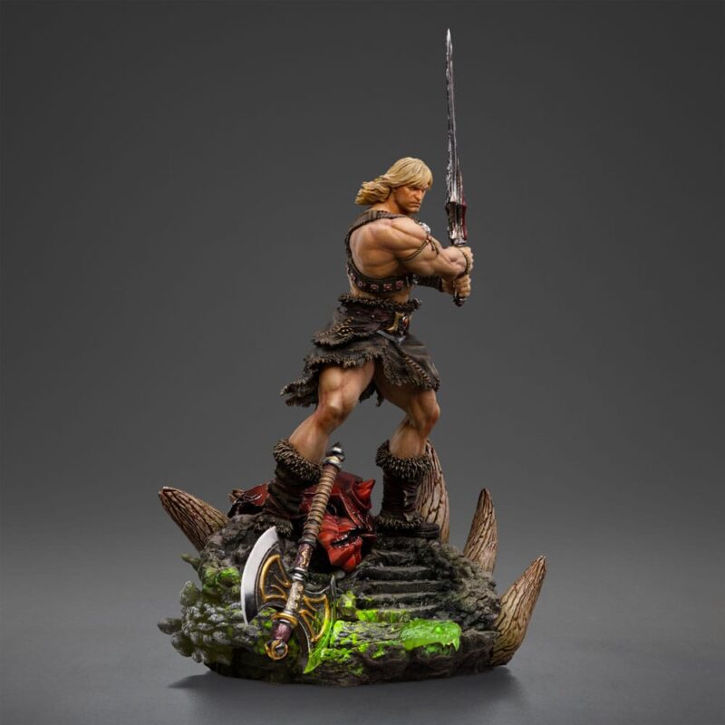 Masters of the Universe Deluxe Art Scale Statue 1/10 He-Man Unleashed 34 cm - immagine 2