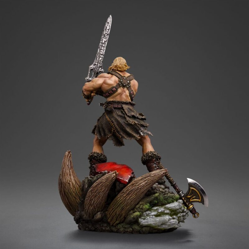 Masters of the Universe Deluxe Art Scale Statue 1/10 He-Man Unleashed 34 cm - immagine 3