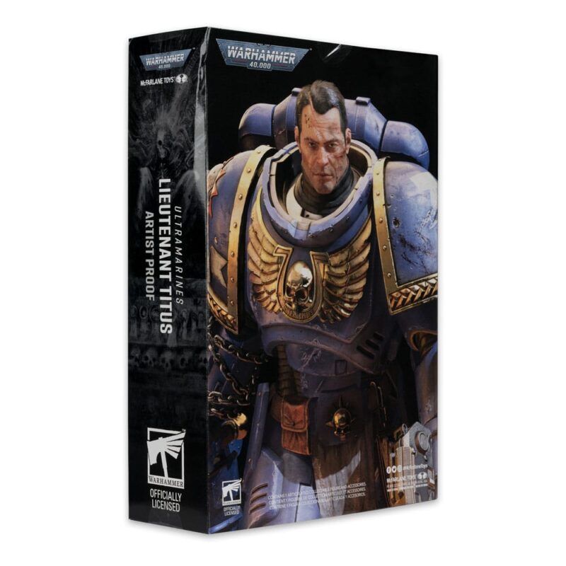 Warhammer 40,000 Action Figure Ultramarines: Lieutenant Titus (Artist Proof) 18 cm - immagine 5