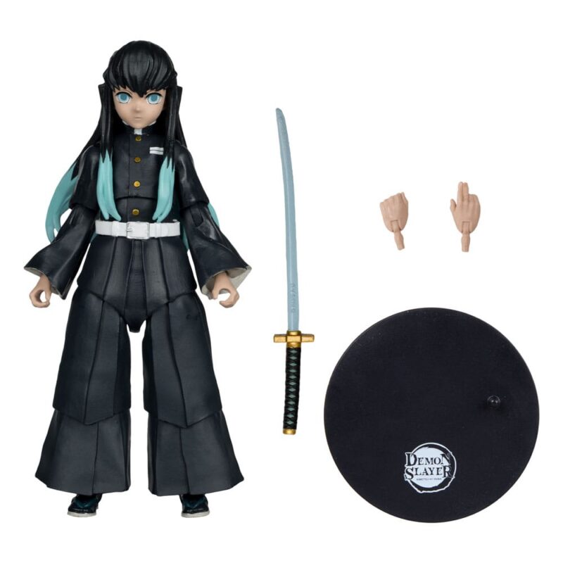 Demon Slayer: Kimetsu no Yaiba Action Figure Muichiro Tokio18 cm Wave 5 - immagine 3