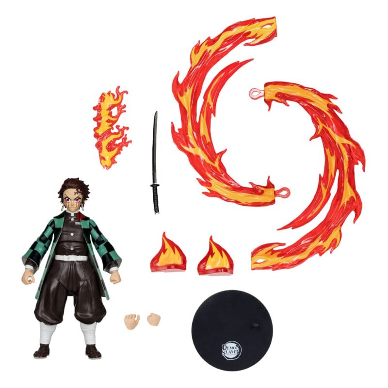 Demon Slayer: Kimetsu no Yaiba Action Figure Tanjiro Kamado (Daki Battle) 18 cm Wave 5 - immagine 3