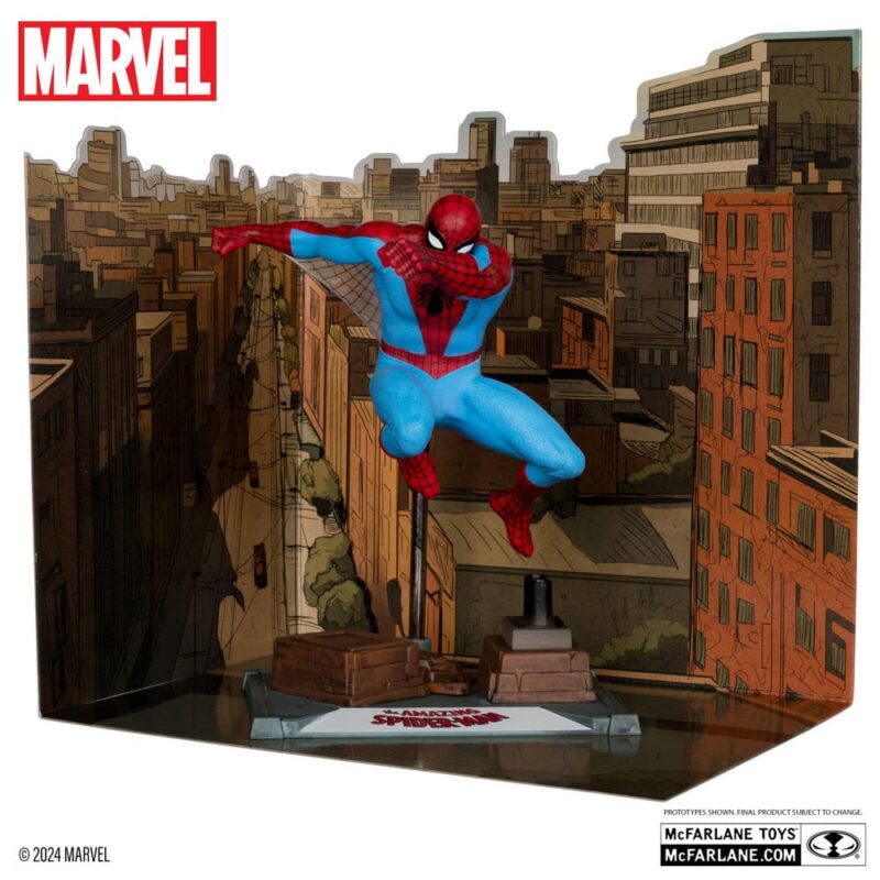 Marvel Collection PVC Statue 1/10 Spider-Man (The Amazing Spider-Man #38) (Gold Label) 15 cm - immagine 4