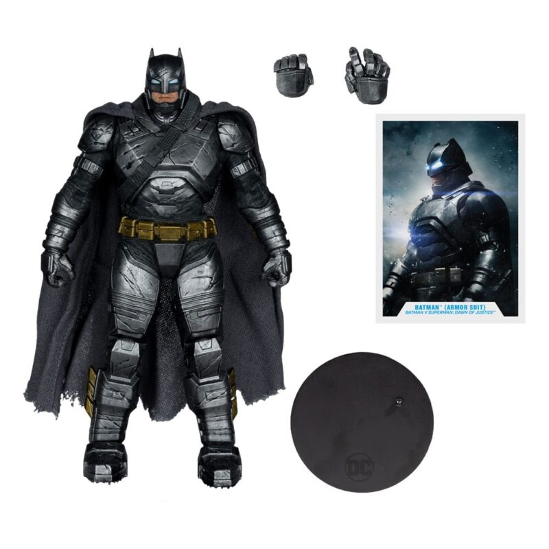 Batman v Superman: Dawn of Justice DC Multiverse Action Figure Batman (Armor Suit) 19 cm - immagine 2