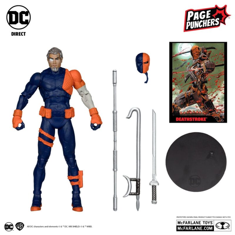 DC Direct Page Punchers Wave 6 Action Figure Deathstroke 18 cm - immagine 2