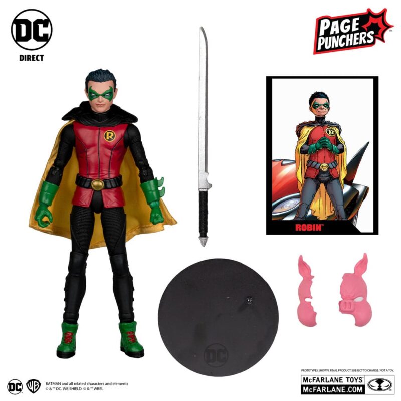 DC Direct Page Punchers Wave 6 Action Figure Robin 18 cm - immagine 2