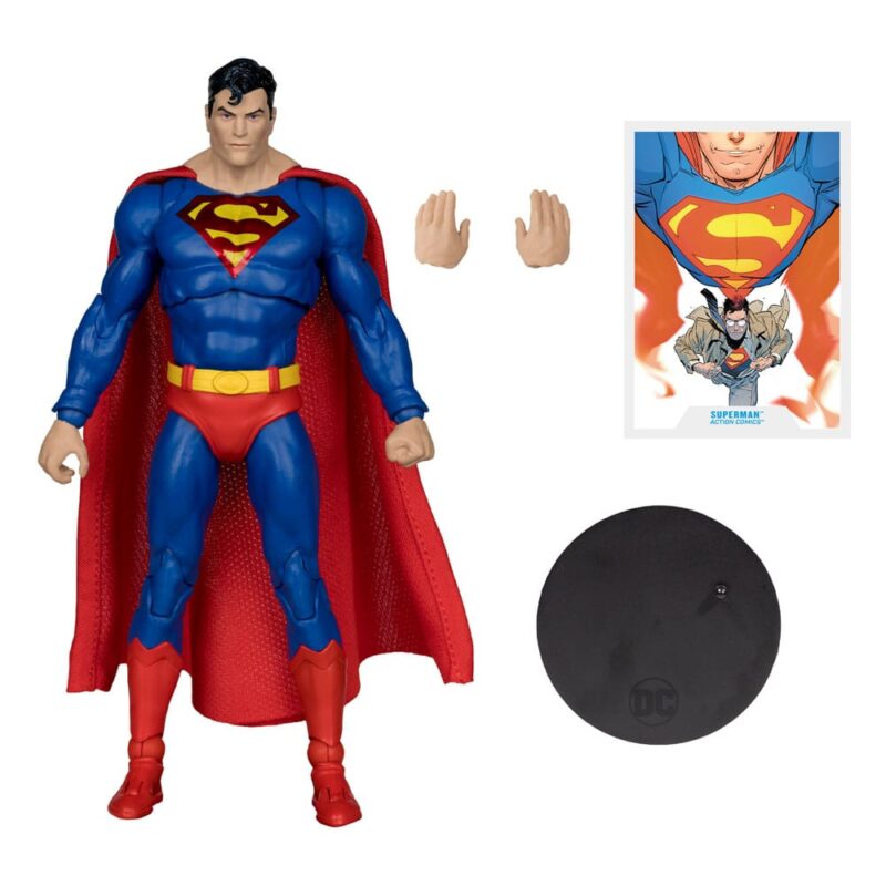 DC Multiverse Action Figure Superman (Action Comics) (Gold Label) 18 cm - immagine 2