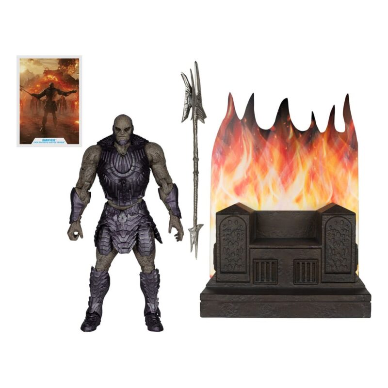 Zack Snyder's Justice League DC Multiverse Mega Action Figure Darkseid with Throne (Gold Label) 24 cm - immagine 2