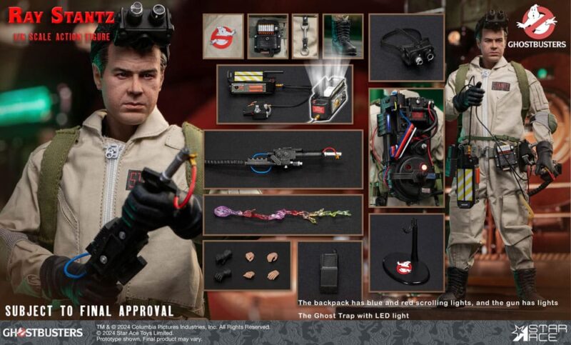 Ghostbusters (1984) Action Figure 1/6 Ray Stantz 30 cm - immagine 6