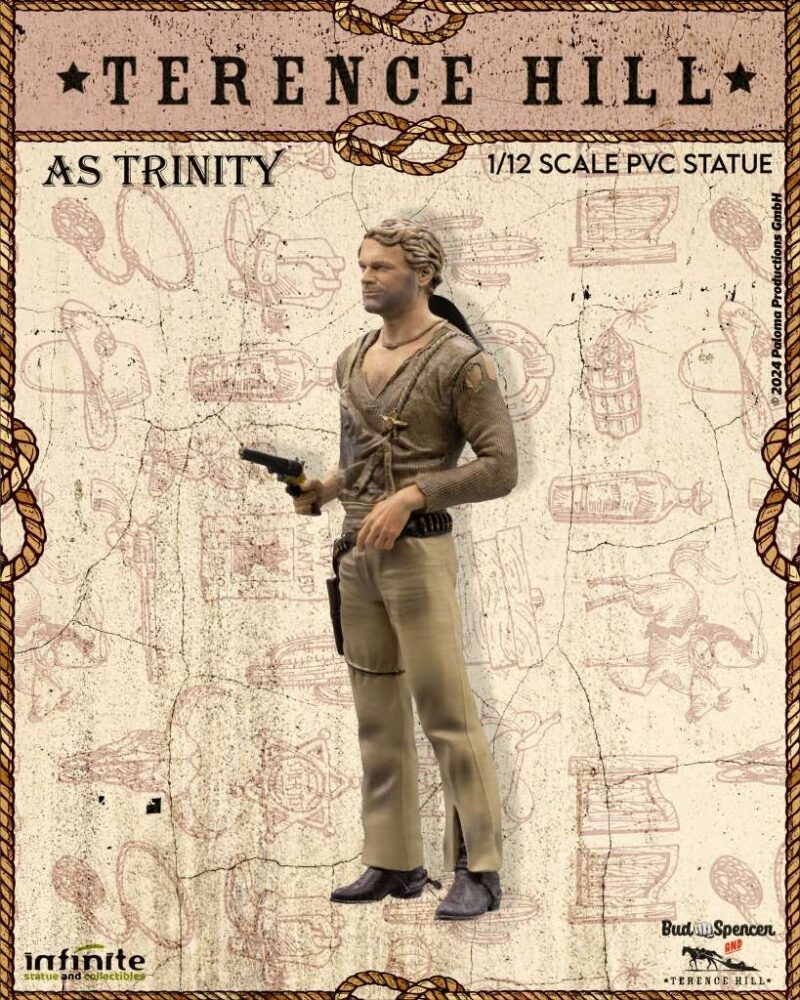 Terence Hill as Trinity 1/12 Pvc Statue - immagine 2