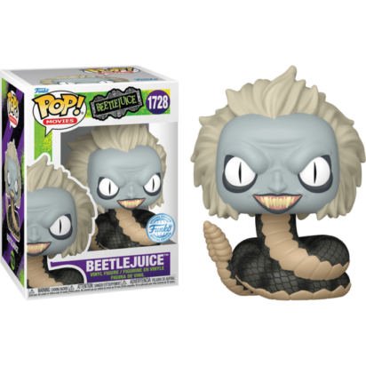 Beetlejuice (1988) POP! Deluxe Vinyl Figure Beetlejuice (Snake) Limited 9 cm
