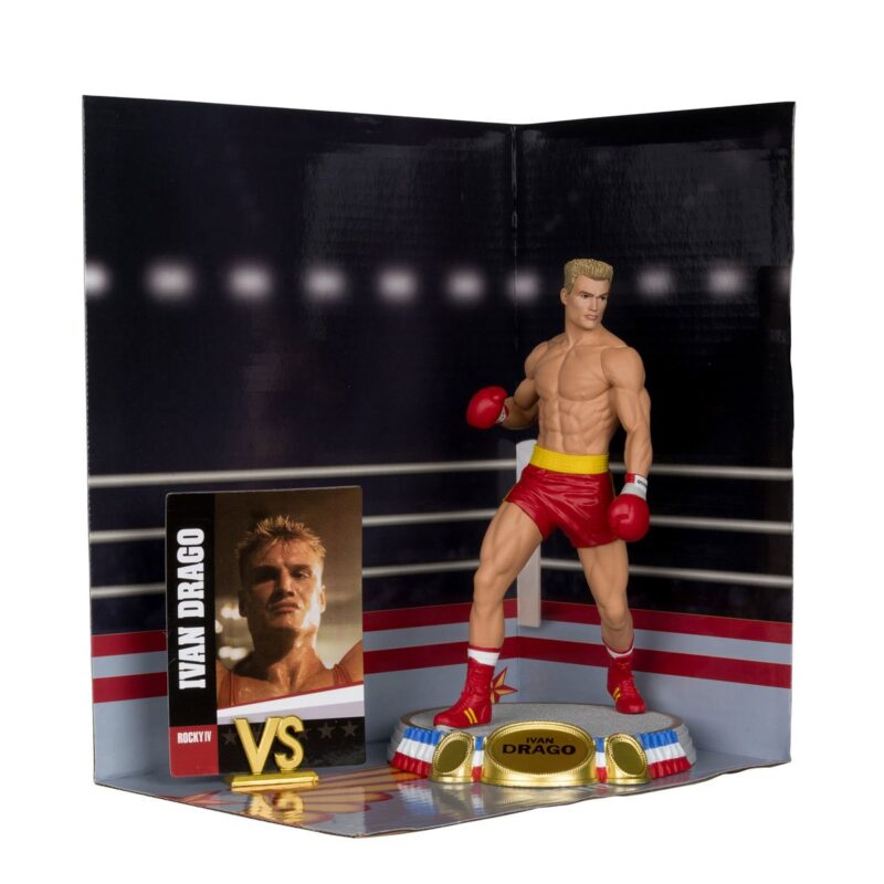 Rocky Movie Maniacs Rocky Wave 3 Ivan Drago Rocky IV Action Figure Limited Edition 15 cm