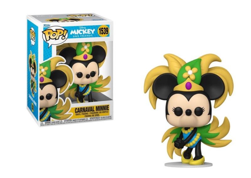 Mickey ATW POP! Disney Vinyl Figure Carnaval Minnie 9 cm